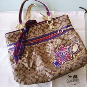 Limited edition coach Patchwork collection